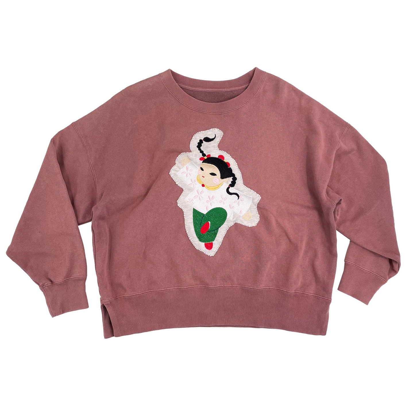 Kung Fu Girl Oversized SweatShirts