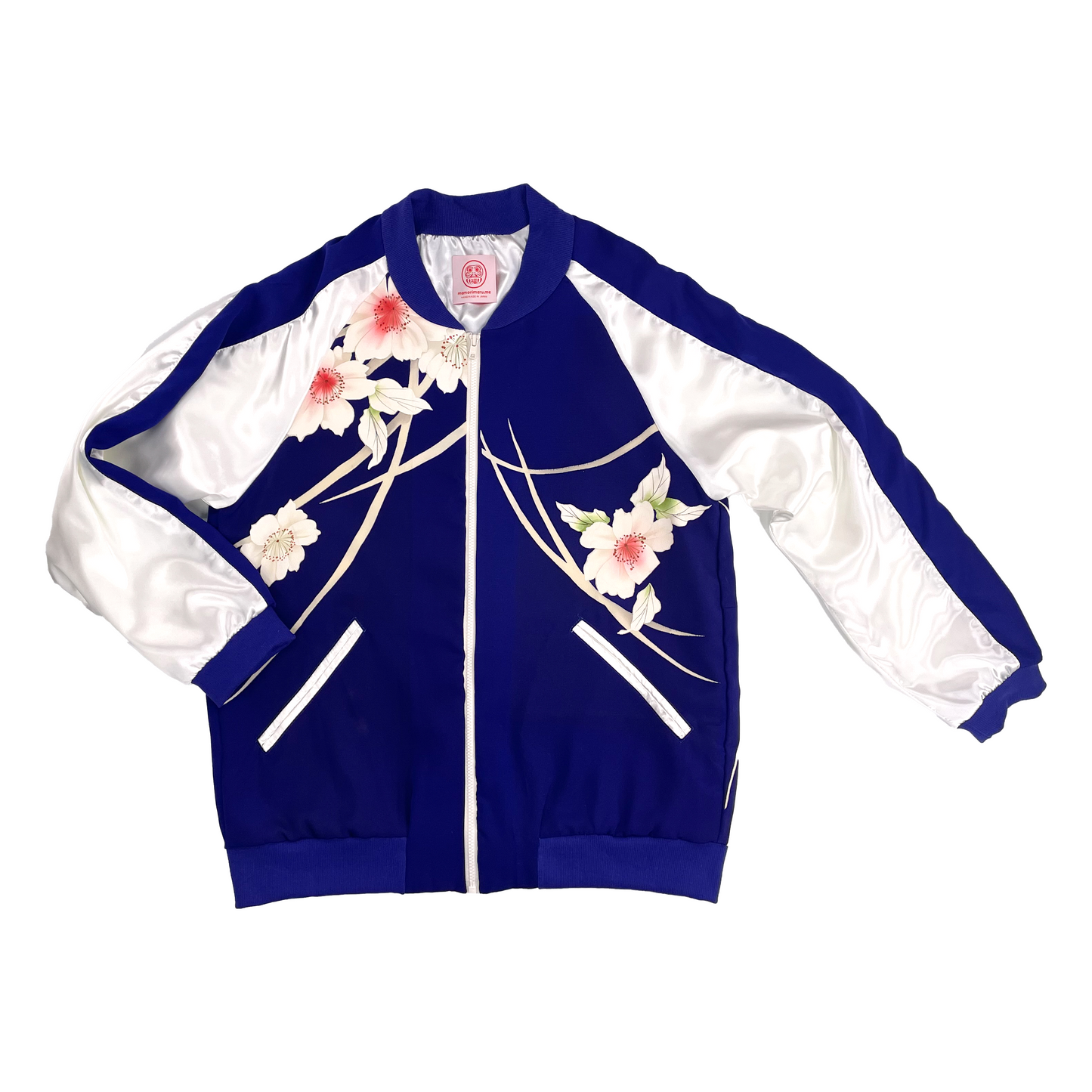 Nami Kimono Jacket - Hand Painted Flowers