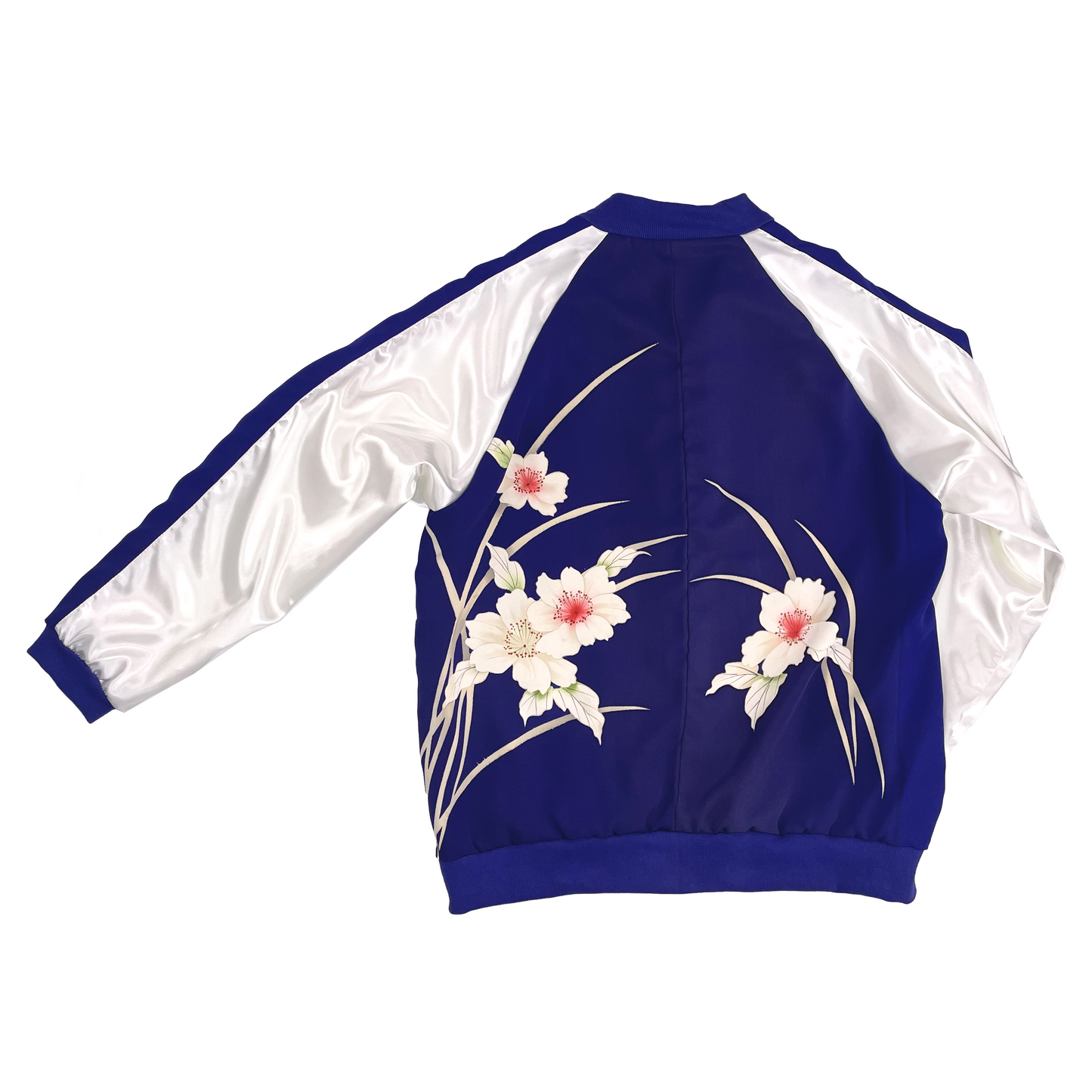 Nami Kimono Jacket - Hand Painted Flowers