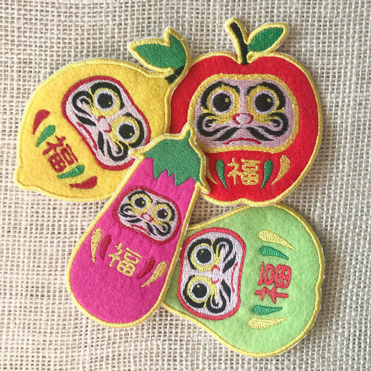 ♡ Fruits Daruma Patch ♡