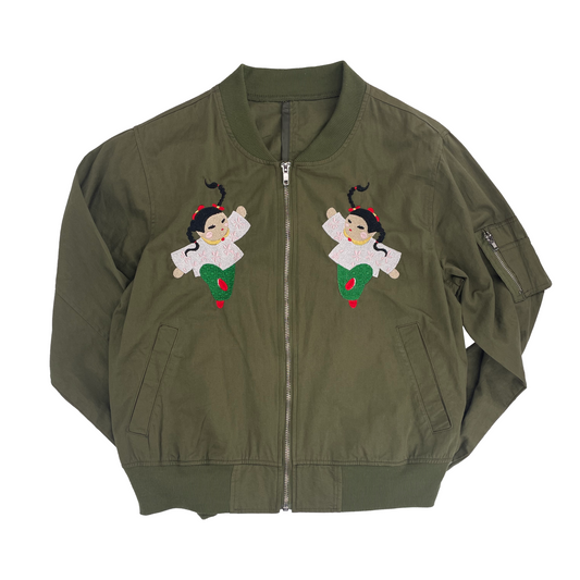 ✰ Kung Fu Girl Light Weight Bomber Jacket ✰