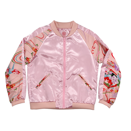 Nami Kimono Jacket - Pink Floral