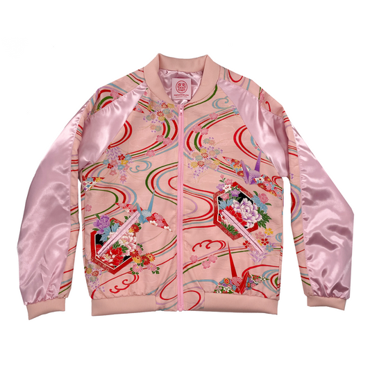 Nami Kimono Jacket - Pink Floral