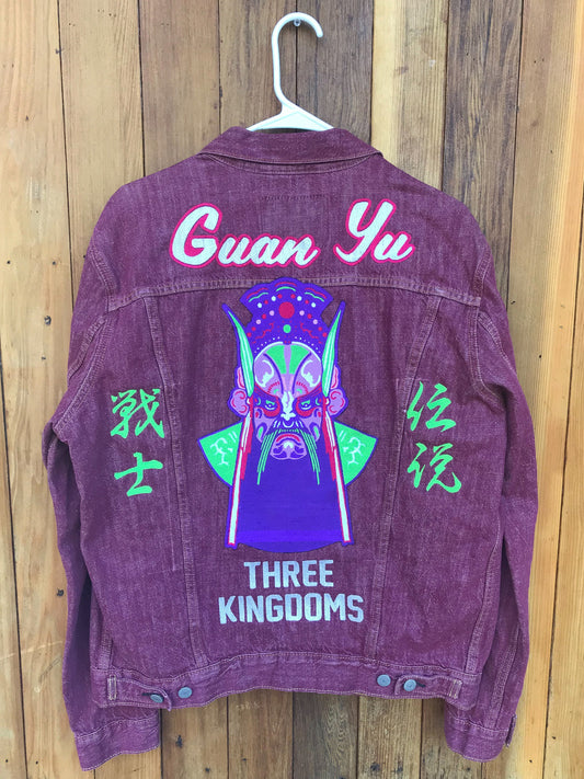Guan Yu Legendary Warrior Custom Embroidery Jacket